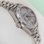 Rolex Lady-Datejust 69179 (1998) - 26mm Witgoud (7/7)