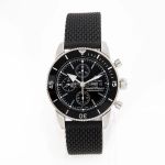 Breitling Superocean Heritage II Chronograph A13313121B1S1 (2025) - Zwart wijzerplaat 44mm Staal (3/8)