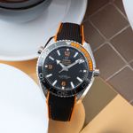 Omega Seamaster Planet Ocean 215.32.44.21.01.001 (Onbekend (willekeurig serienummer)) - Zwart wijzerplaat 44mm Staal (1/8)