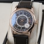 Patek Philippe Calatrava 6000R-001 (2011) - Bruin wijzerplaat 37mm Roségoud (2/8)