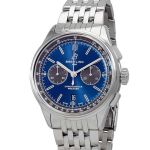 Breitling Premier AB0118A61C1A1 (2023) - Blauw wijzerplaat 42mm Staal (1/2)