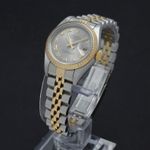Rolex Lady-Datejust 69173 (1998) - Grey dial 26 mm Gold/Steel case (5/7)