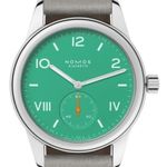 NOMOS Club Campus 715.GB (2026) - Green dial 36 mm Steel case (1/1)