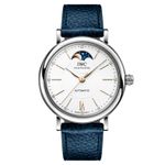 IWC Portofino Automatic IW459601 (2024) - Zilver wijzerplaat 37mm Staal (1/1)