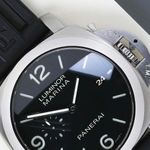 Panerai Luminor Marina 1950 3 Days Automatic PAM00312 (2009) - Zwart wijzerplaat 44mm Staal (3/8)