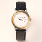 Jaeger-LeCoultre Vintage 114.5.13 (1990) - Wit wijzerplaat 35mm Staal (1/8)