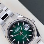 Rolex Datejust 36 126234 (2026) - Green dial 36 mm Steel case (3/8)