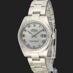 Rolex Datejust 31 178274 (2008) - White dial 31 mm Steel case (1/8)