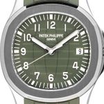 Patek Philippe Aquanaut 5168G-010 (2020) - Groen wijzerplaat 42mm Witgoud (1/6)