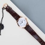 Patek Philippe Calatrava 5296R-001 (2009) - Zilver wijzerplaat 38mm Roségoud (2/8)