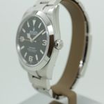 Rolex Explorer 214270 (2019) - Zwart wijzerplaat 39mm Staal (3/8)