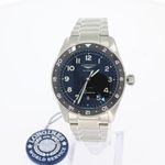 Longines Spirit L3.812.4.53.6 (2024) - Zwart wijzerplaat 42mm Staal (1/4)