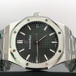 Audemars Piguet Royal Oak 15500ST.OO.1220ST.03 (2022) - Zwart wijzerplaat 41mm Staal (8/8)