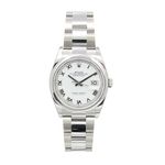 Rolex Datejust 36 126200 (Onbekend (willekeurig serienummer)) - Wit wijzerplaat 36mm Staal (1/8)