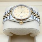 Rolex Datejust 36 16233 (1991) - Champagne dial 36 mm Gold/Steel case (4/6)