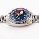 Heuer Vintage 73463 (1970) - Blauw wijzerplaat 42mm Staal (8/8)
