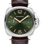 Panerai Luminor Due PAM01329 (2026) - Green dial 42 mm Platinum case (1/1)