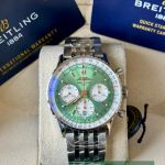 Breitling Navitimer AB0139211L1A1 (2026) - Green dial 41 mm Steel case (7/7)