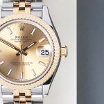 Rolex Datejust 31 278273 (2022) - 31 mm Gold/Steel case (5/8)