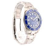 Rolex Submariner Date 116619LB (2009) - Blue dial 40 mm White Gold case (4/8)