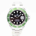 Rolex Submariner Date 16610LV (2005) - Zwart wijzerplaat 40mm Staal (1/7)