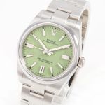 Rolex Oyster Perpetual 41 134300 (2025) - Groen wijzerplaat 41mm Staal (1/8)
