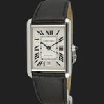 Cartier Tank WSTA0040 (2022) - Silver dial 41 mm Steel case (1/8)