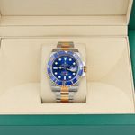 Rolex Submariner Date 116613LB (Unknown (random serial)) - Blue dial 40 mm Gold/Steel case (1/8)