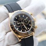 Rolex Daytona 116518LN (Onbekend (willekeurig serienummer)) - Zwart wijzerplaat 40mm Geelgoud (2/8)