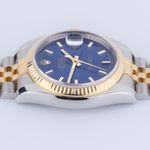 Rolex Datejust 36 116233 (2009) - Blue dial 36 mm Gold/Steel case (5/8)