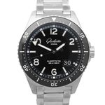 Glashütte Original SeaQ Panorama Date 1-36-13-01-80-70 (2024) - Black dial 43 mm Steel case (1/6)