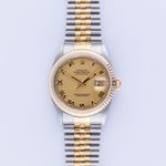 Rolex Datejust 36 16233 (1991) - Champagne dial 36 mm Gold/Steel case (3/7)