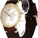 Rolex Precision 9659 (Onbekend (willekeurig serienummer)) - Zilver wijzerplaat 34mm Geelgoud (3/5)