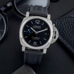 Panerai Luminor 1950 PAM01372 (Unknown (random serial)) - Black dial 40 mm Steel case (1/8)