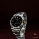 Rolex Explorer 124270 (2022) - Black dial 36 mm Steel case (7/8)