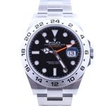 Rolex Explorer II 226570 (2023) - Zwart wijzerplaat 42mm Staal (1/6)