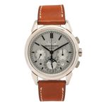 Patek Philippe Perpetual Calendar Chronograph 5270G-001 (2012) - Silver dial 41 mm White Gold case (2/12)
