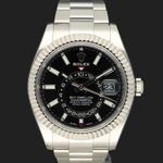 Rolex Sky-Dweller 326934 (2019) - Black dial 42 mm Steel case (3/8)