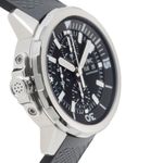 IWC Aquatimer Chronograph IW376803 (Onbekend (willekeurig serienummer)) - Zwart wijzerplaat 44mm Staal (7/8)