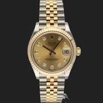 Rolex Datejust 31 278273 (2023) - 31 mm Gold/Steel case (3/8)