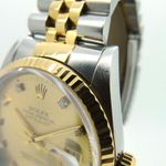 Rolex Datejust 36 16233 (1994) - Gold dial 36 mm Gold/Steel case (5/8)