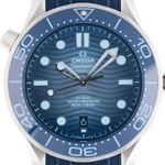 Omega Seamaster Diver 300 M 210.32.42.20.03.002 (2024) - Blauw wijzerplaat 42mm Staal (2/5)