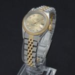 Rolex Lady-Datejust 69173 (1995) - Gold dial 26 mm Gold/Steel case (2/7)