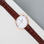 IWC Portuguese Chronograph IW371480 (2014) - Zilver wijzerplaat 41mm Roodgoud (2/8)