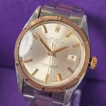 Rolex Datejust 6305 (1953) - Silver dial 36 mm Gold/Steel case (2/4)