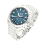 Omega Seamaster Aqua Terra 220.10.41.21.03.002 (2022) - Blue dial 41 mm Steel case (2/5)