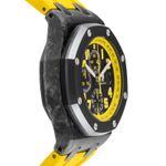 Audemars Piguet Royal Oak Offshore Chronograph 26176FO (2013) - Zwart wijzerplaat 42mm Carbon (7/8)