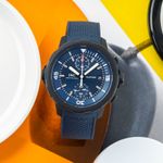 IWC Aquatimer Chronograph IW379507 (Onbekend (willekeurig serienummer)) - Blauw wijzerplaat 45mm Staal (1/8)