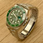 Rolex Submariner Date 116610LV (2014) - Green dial 40 mm Steel case (5/10)