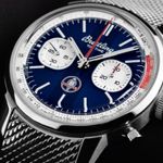 Breitling Top Time AB01763A1C1A1 (2024) - Blue dial 41 mm Steel case (3/7)